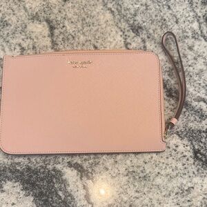 Kate Spade Blush Pink Wristlet Clutch